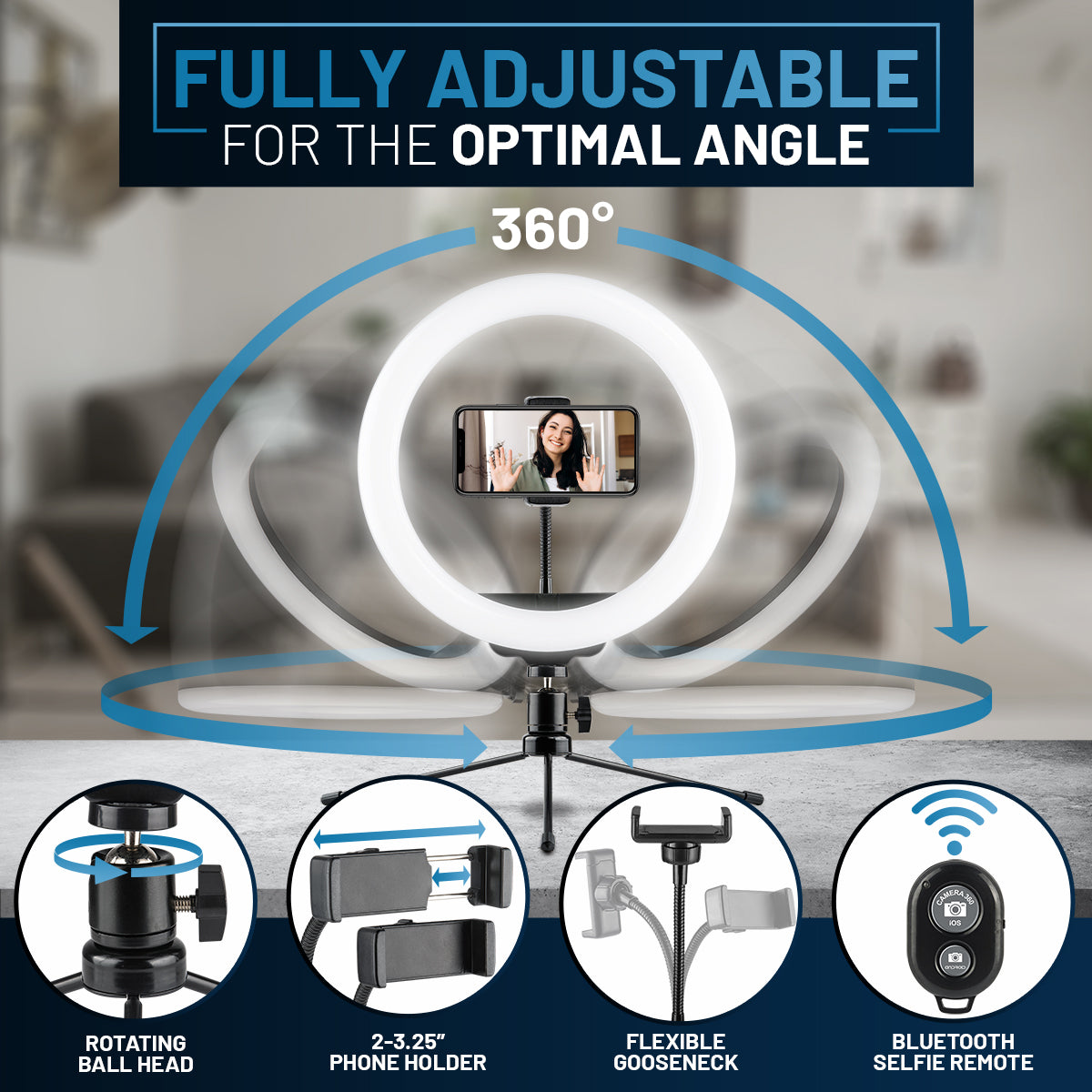 Texlar T3 Ring Light 10"