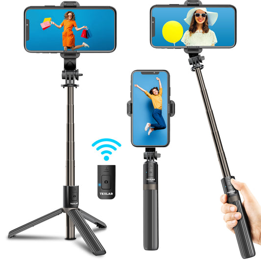 Texlar Selfie Stick Tripod S33 with Remote