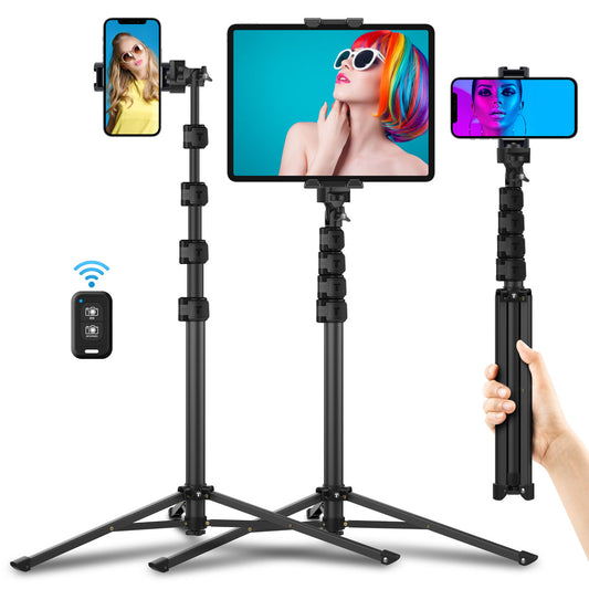 Texlar 60" Phone Tripod for iPhone and iPad